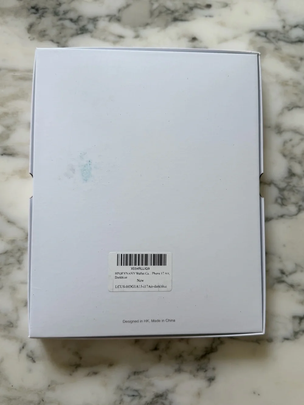NWT HPOFYNANY Wallet Case for iPhone 17 Air – Dark Blue